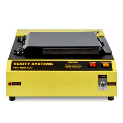 V660 HDD Evo Degausseur de Verity Systems
